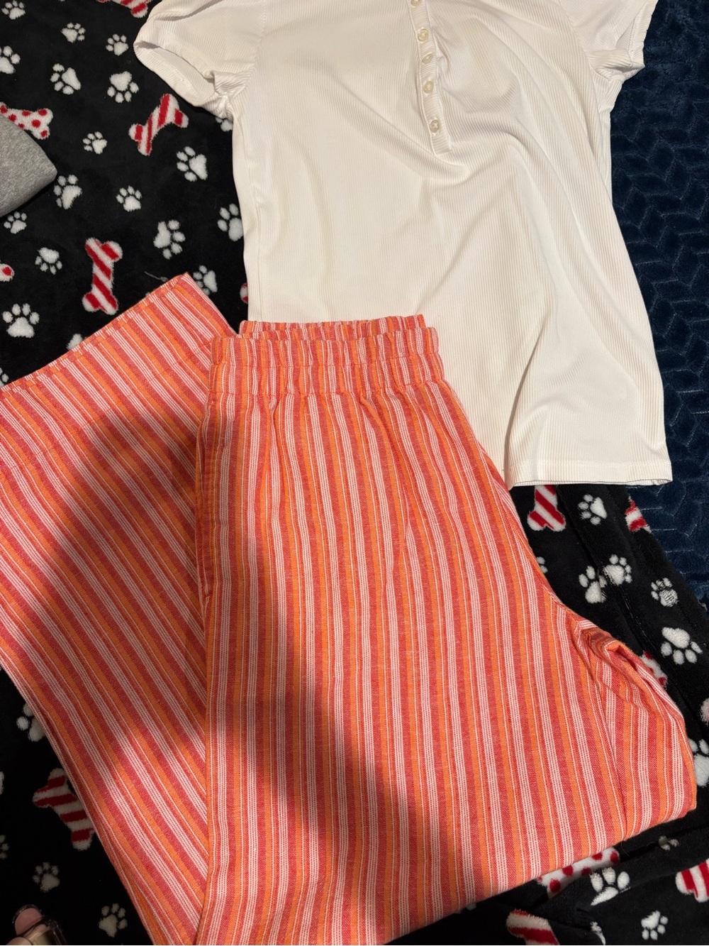 Women’s linen pant outfit